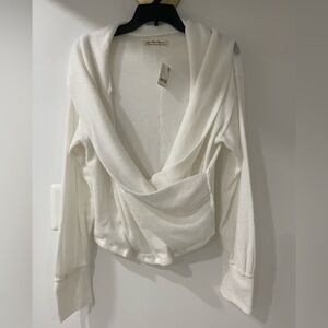 Free People Droopy scoop sweater